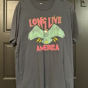 Graphic Eagle Print Womens Shirt